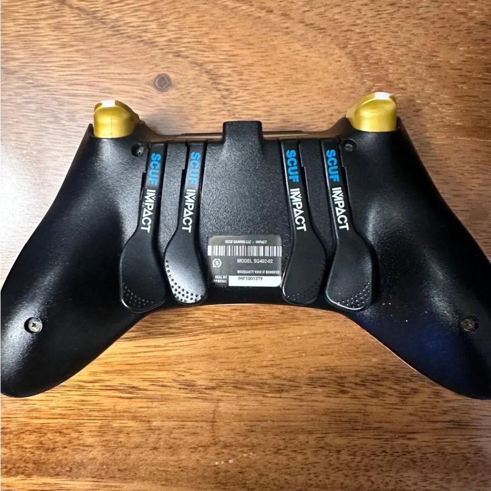 PlayStation 4 with scuff pro gaming controller w/ 4 paddles